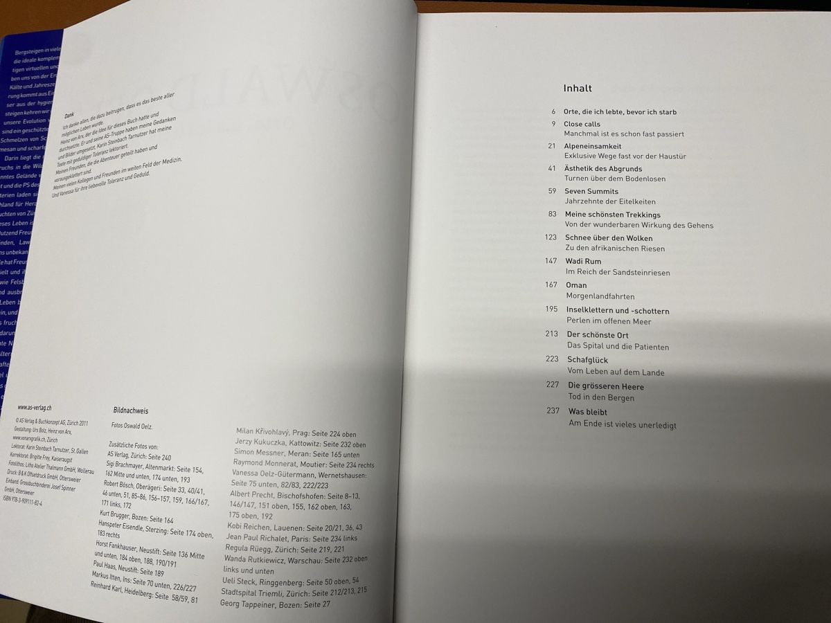 Libri: Oswald Oelz: Orte, die ich lebte, bevor ich starb – Usato da Erlinsbach SO venduto da Silverstorm 3