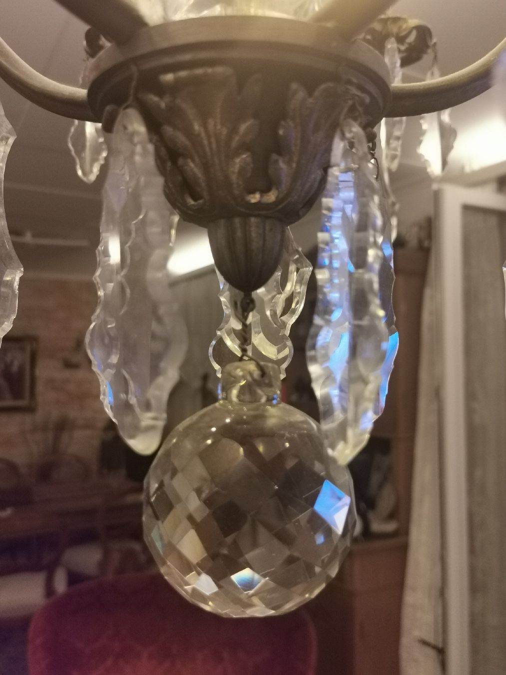Lampadari & plafoniere: Kristall-Lüster, antik – Usato da Wettingen venduto da Biitel 7