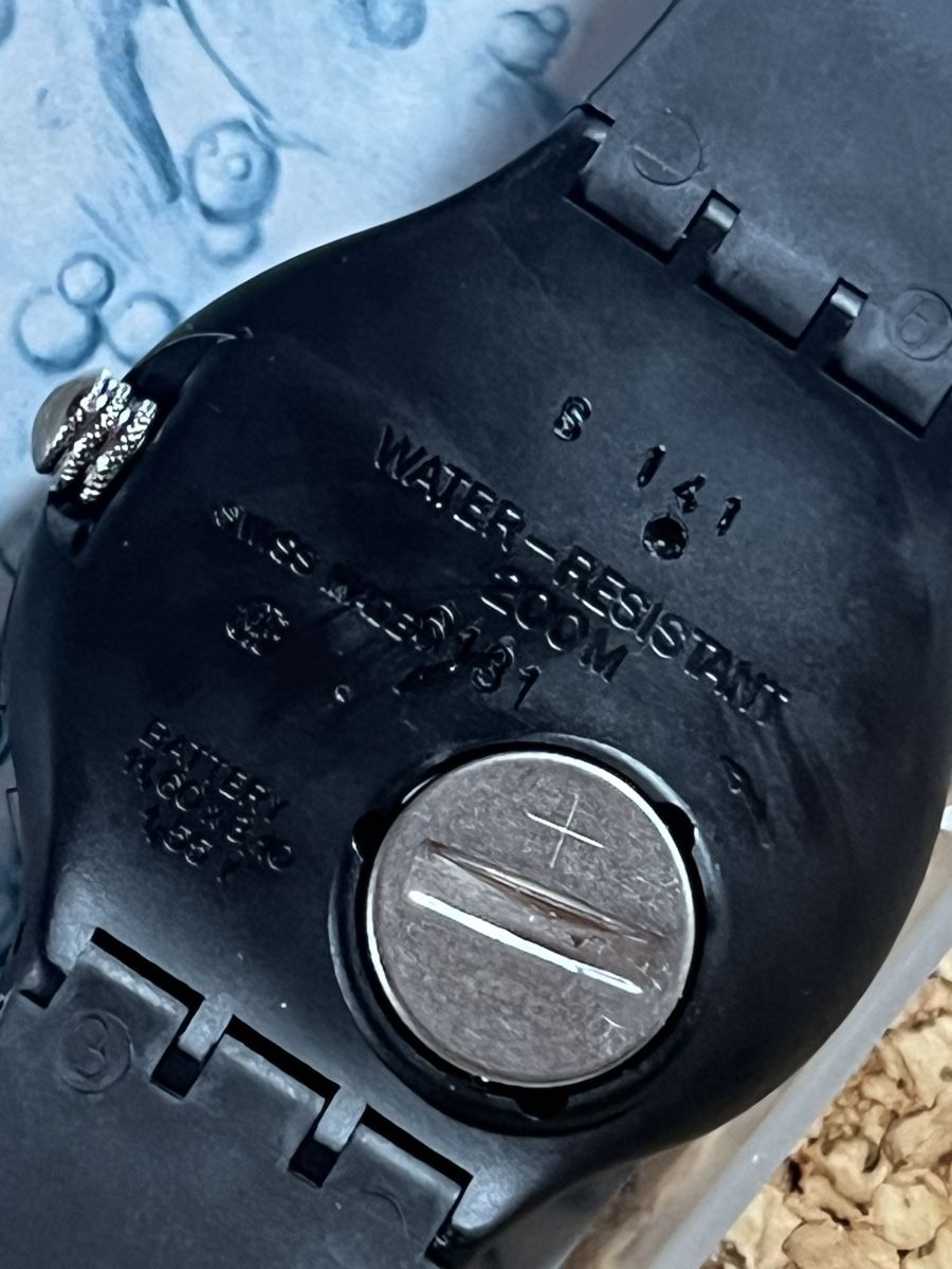 Swatch Uhren: Swatch Scuba alt Black/schwarz – Gebraucht aus Basel von bellespirit 4