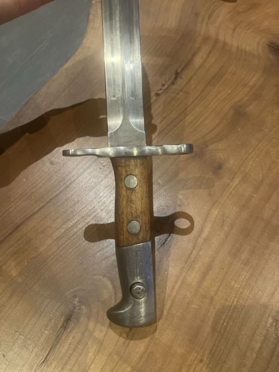 Schweizer Armee Stichwaffen: Bajonett  – Gebraucht aus Spiez von Miryam07 2