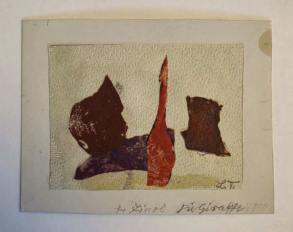 Lill Tschudi Collage Original! handsigniert hoch (Gebraucht) in ...