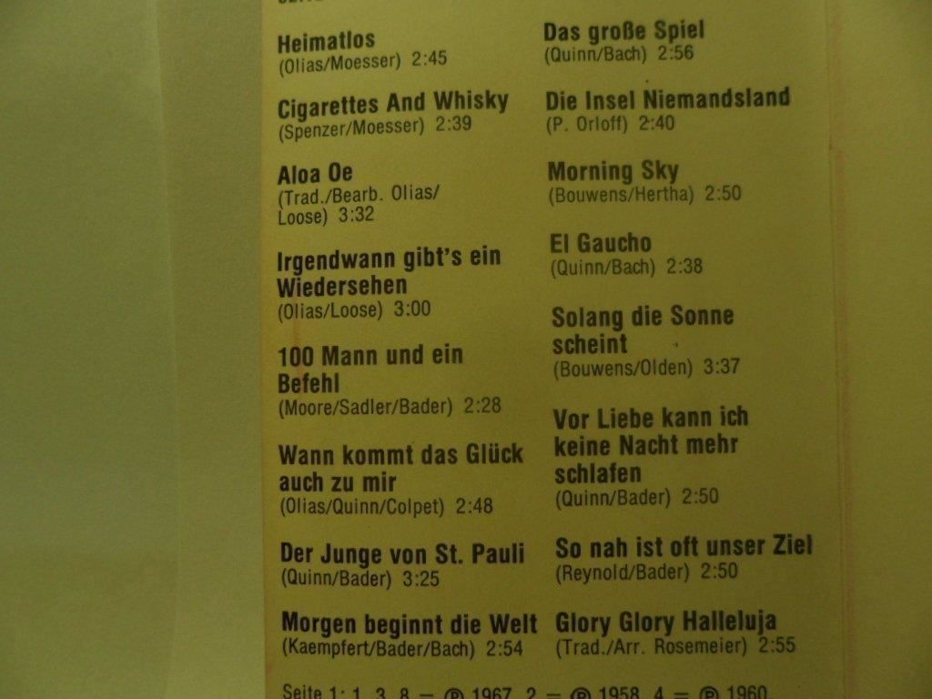 Musicassette: FREDDY QUINN  Gestern Heute – Nuovo (secondo la descrizione) da Langnau i. E. venduto da gf2_29jt 1