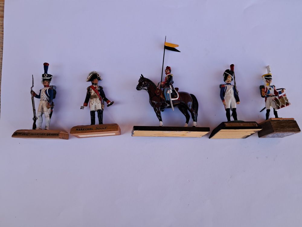 Alte sehr schöne Zinnsoldaten Franz. Revoluztion 6