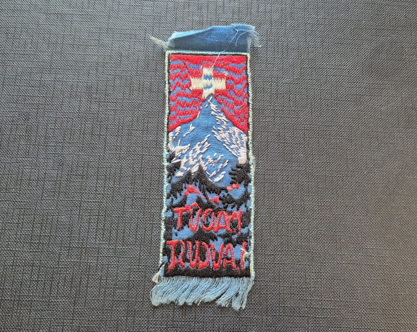 Placchette & Badge: 1. August-Bändel 1924 Pro Patria – Usato da Zürich venduto da brinkosos 1