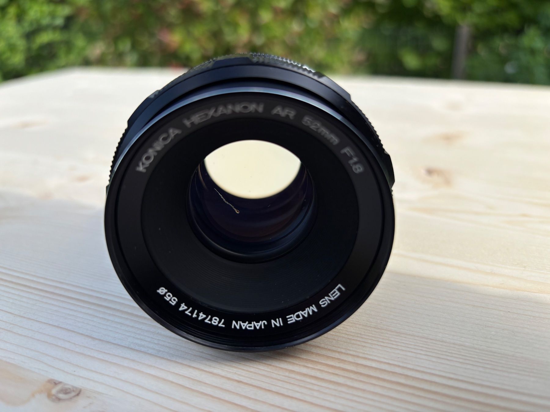 Konica Objectifs: Konica Hexanon AR 52mm F1.8 – D'occasion à Feldbach par Olive1 8