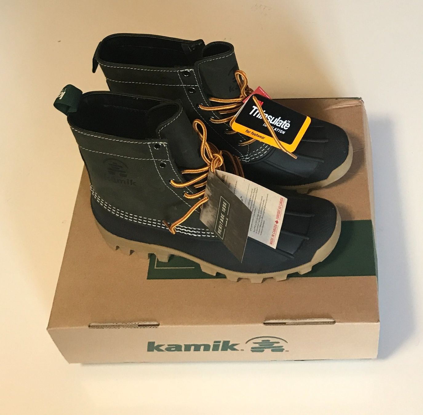 Kamik Scarpe da uomo: ORIGINAL Kamik Yukon  Gr. 41 – Nuovo e nell'imballaggio originale da Luzern venduto da cap_pv8l