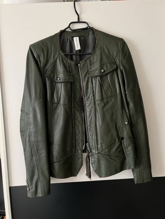 Lederjacke