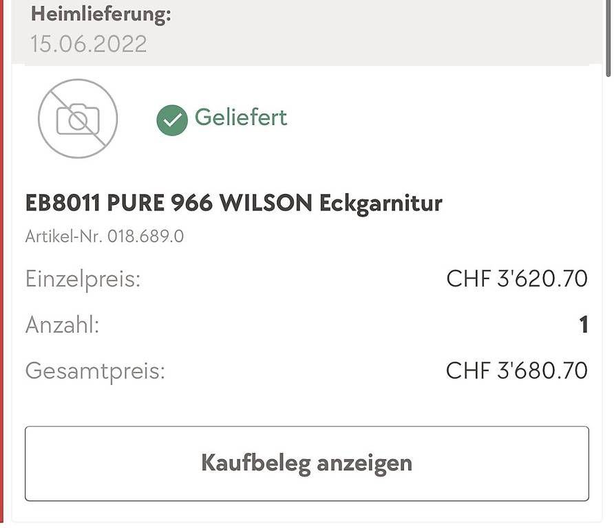 Divani: PFISTER Ecksofa – Usato da Zeglingen venduto da yok_k5yh 2