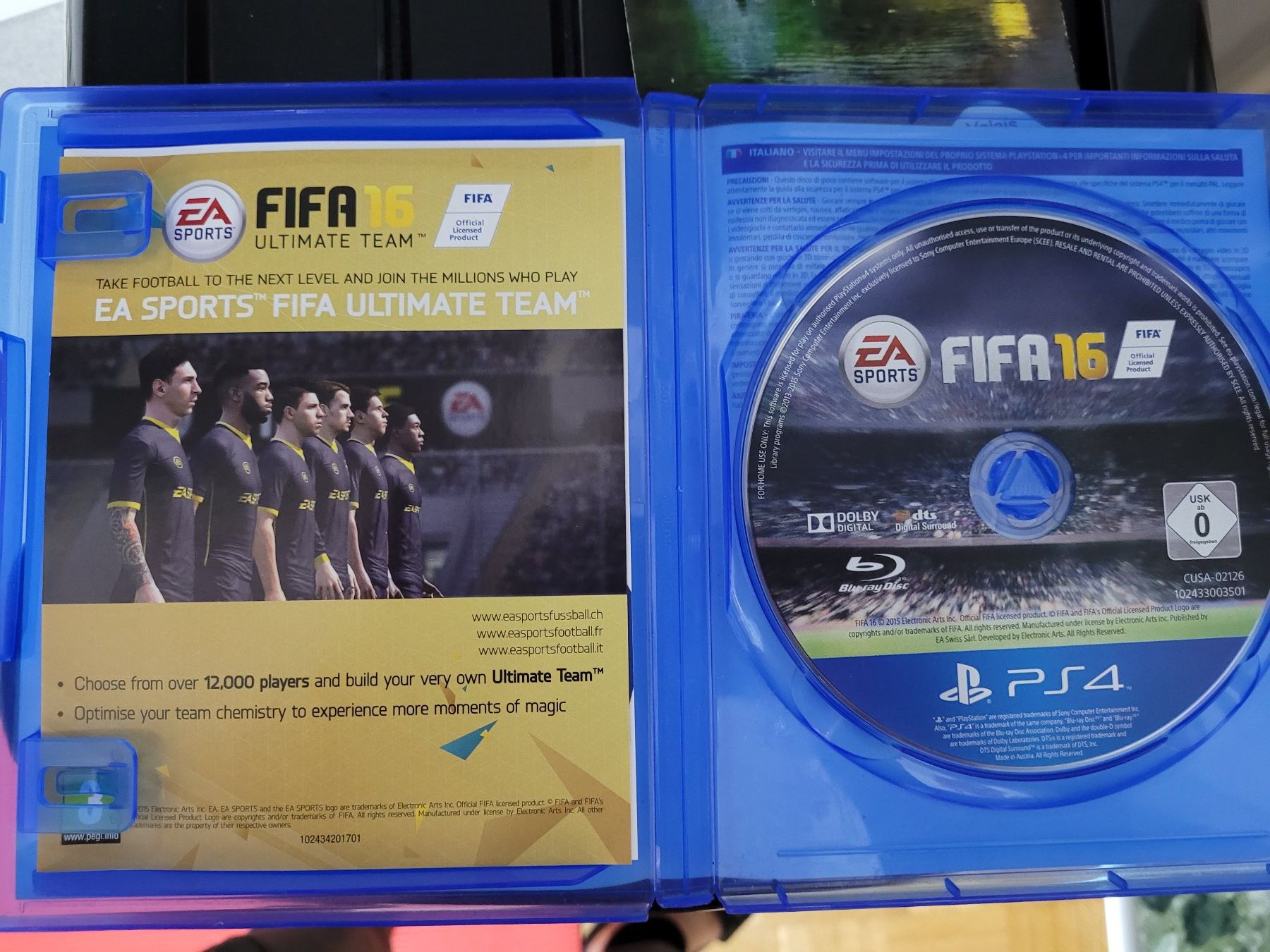 Giochi: Fifa 16 2016 – Usato da Lugano venduto da adam1923 2