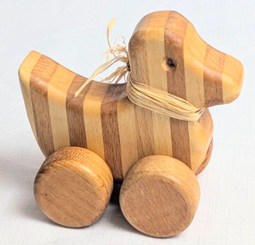 Giocattoli: Janosch - Tigerente aus Holz – Nuovo (secondo la descrizione) da Wängi venduto da ABIZONE-86