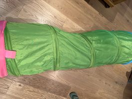 Spieltunnel IKEA BUSA grün rosa blau
