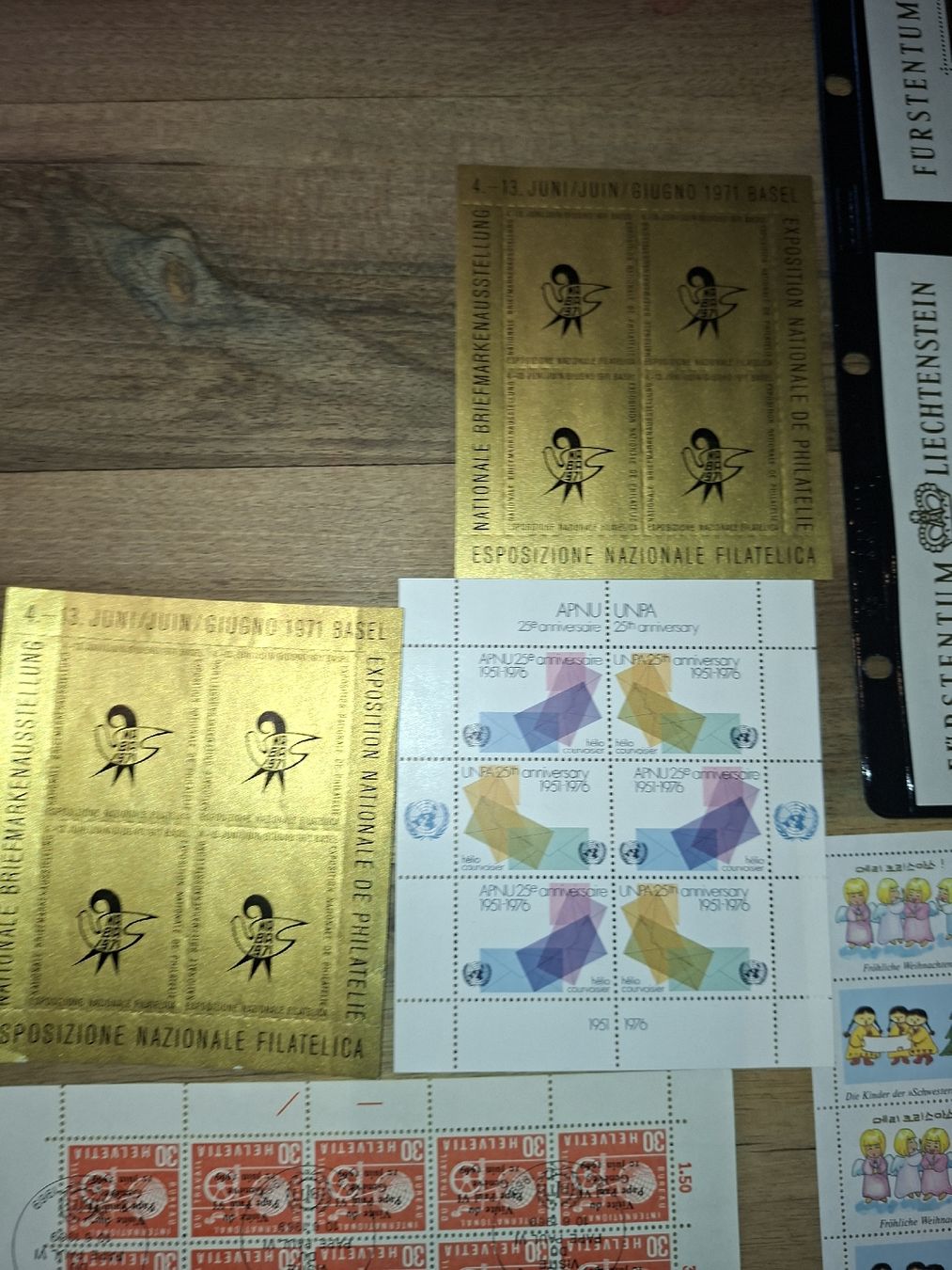 Tous les timbres: Div. Bögen / Vignetten / Naba eca – D'occasion à Balgach par SIMEON27 3