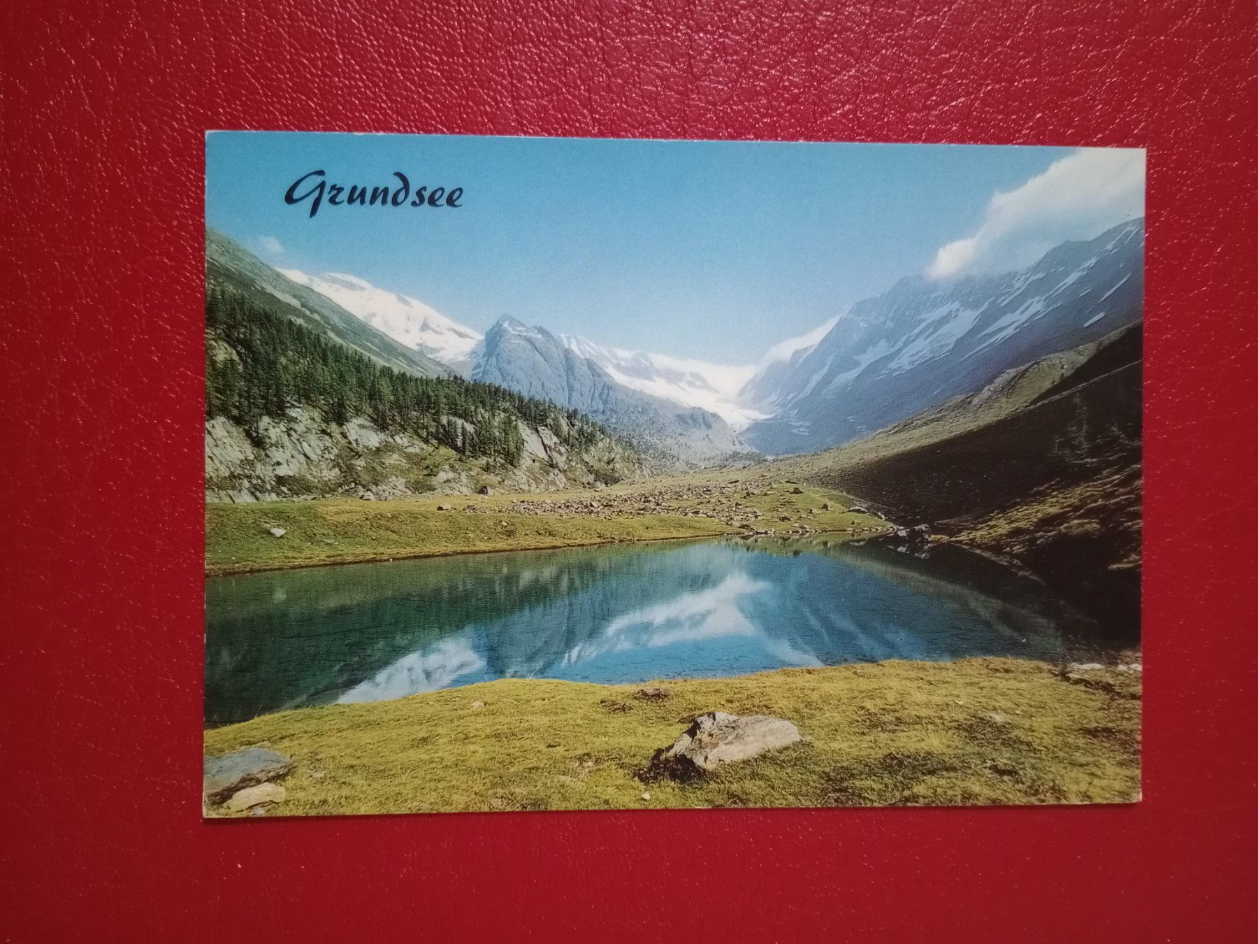 Ansichtskarten: Grundsee Wallis Lötschental – Gebraucht aus Küttigen von Melisch1000