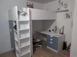 Lit mezzanine enfants 