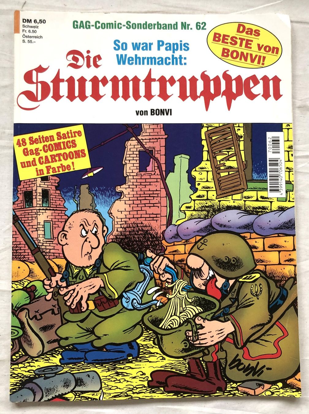 Fumetti: Die Sturmtruppen - Nr.62 - 1.Auflage – Usato da Schaffhausen venduto da durruti