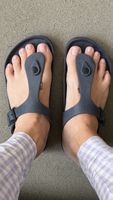 Sandalen ähnlich Birkenstock, Kunststoff, Grösse 40
