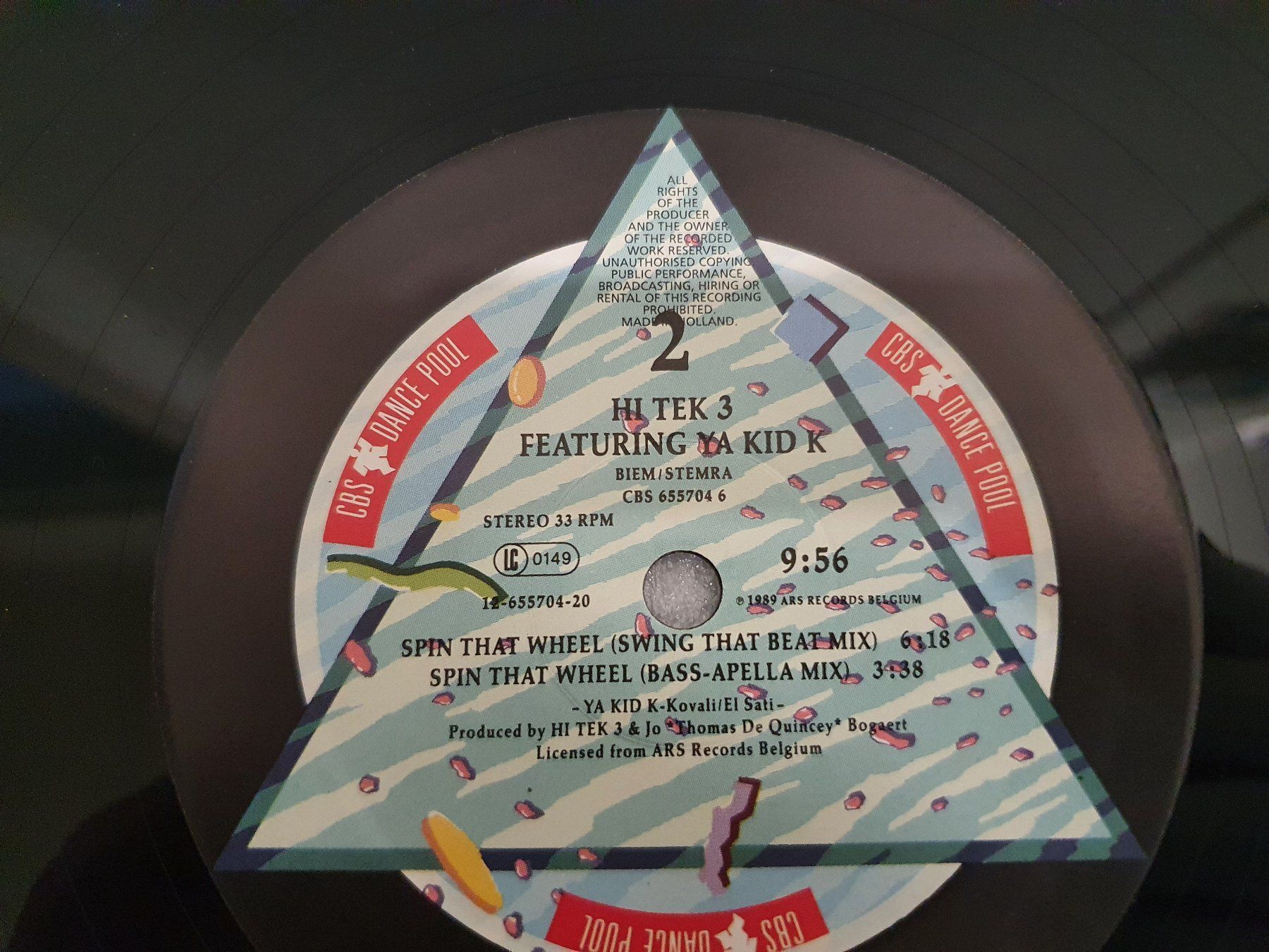 Vinyles: Hi Tek 3 - Spin That Wheel – D'occasion à Uster par Vinyl-Leidenschaft 5