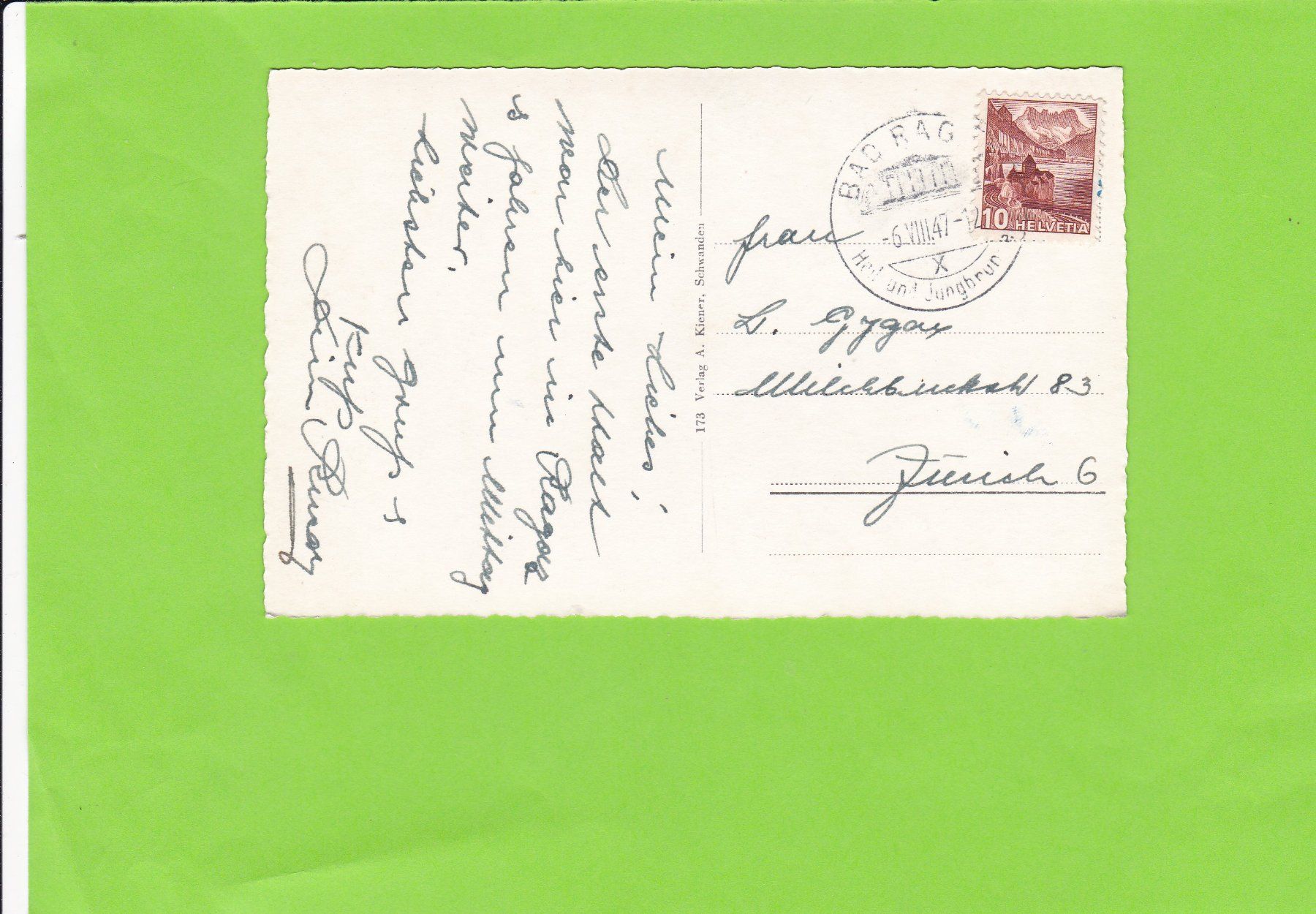 Cartes postales: Bad Ragaz – D'occasion à St. Peterzell par neckertal 1