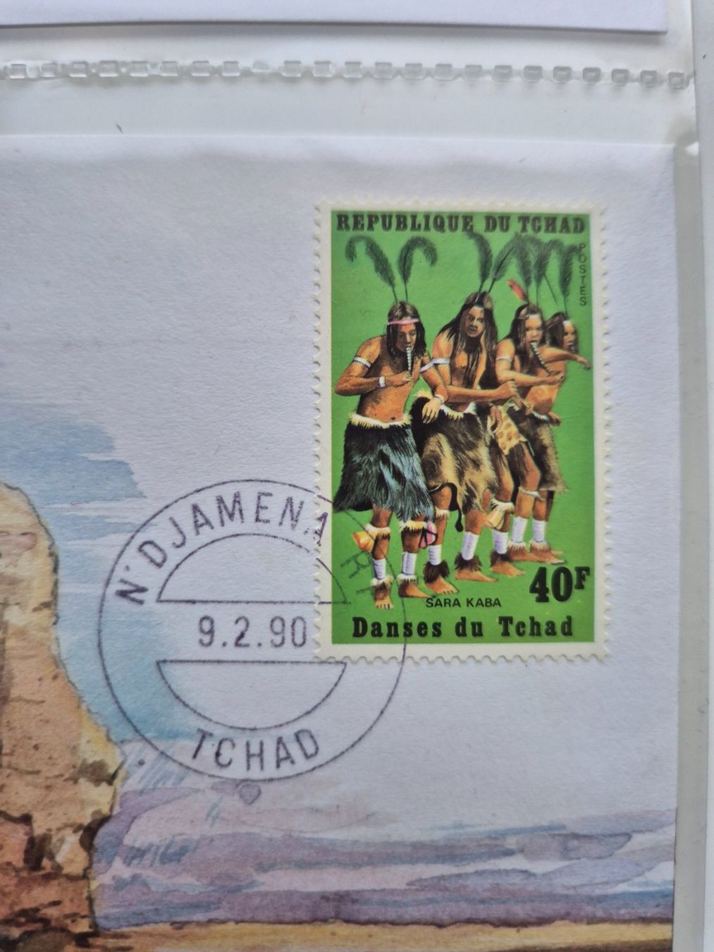 Tutti le monete: Numisbrief / Münzbrief     🪙   TSCHAD  1983 – Usato da Niederweningen venduto da Obson 1