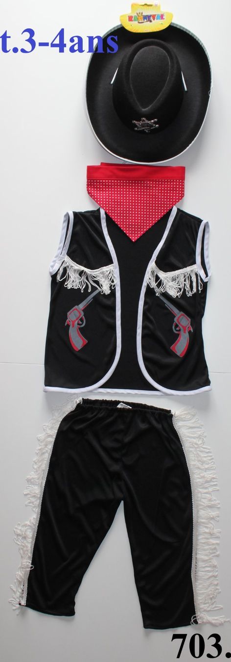 Costumi: Costume Cowboy t. 3 - 4 ans – Usato da Peseux venduto da CoolShoping