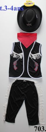 Costume Cowboy t. 3 - 4 ans