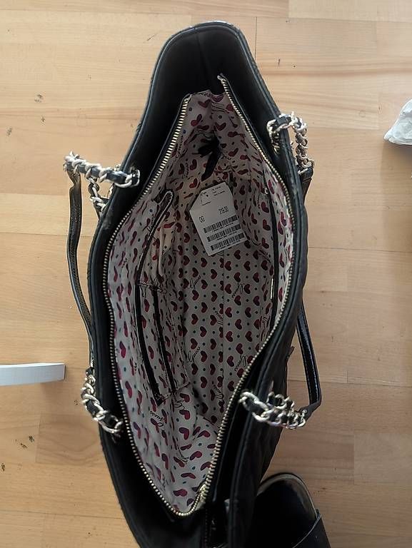 Borse da donna: Guess Handtasche, Leder schwarz – Usato da Tobel venduto da Streetfroggy 2