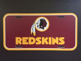 Washington Redskins Licence Plate