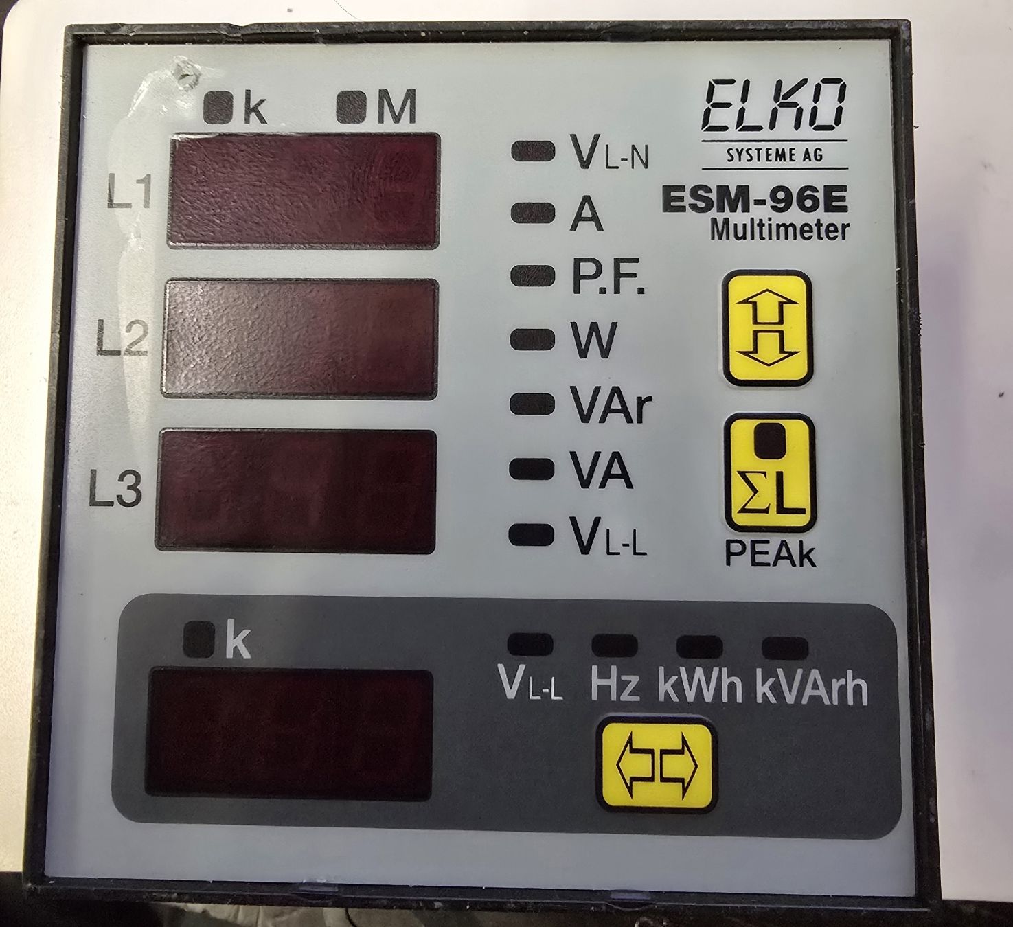 Messen: Multimeter ELKO Systeme AG ESM-96E – Gebraucht aus Döttingen von Pedro1291