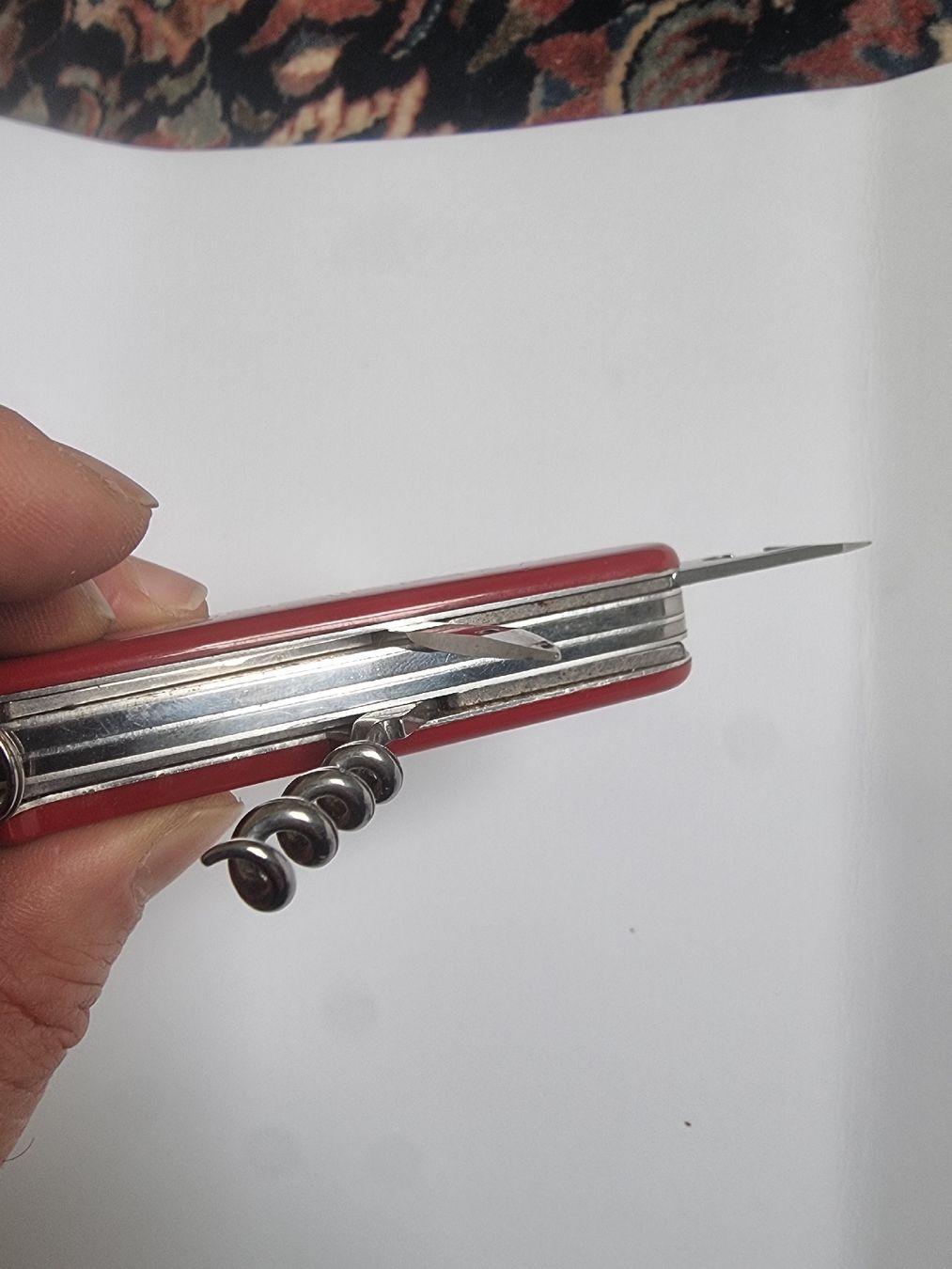 Victorinox Coltelli tascabile: Rotes Steiner Sackmesser victorinox – Usato da Olten venduto da Mezopotamya 5