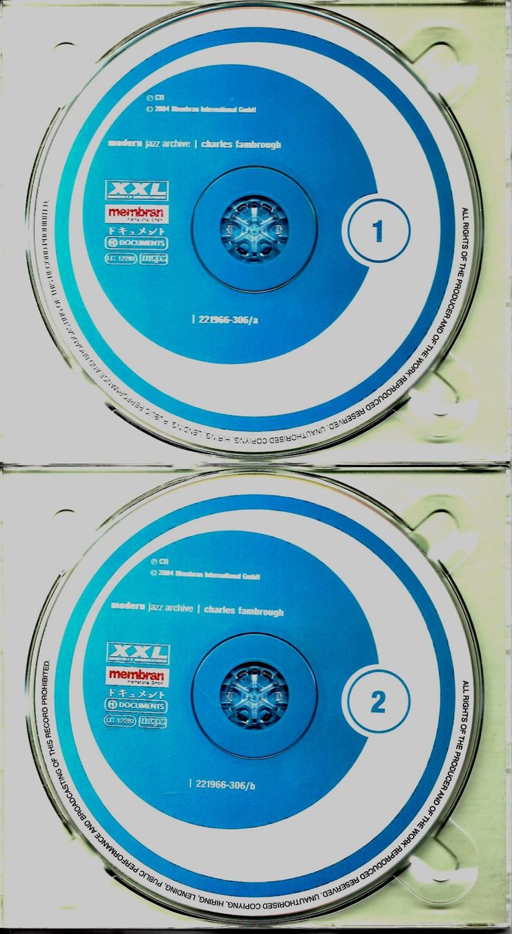 CD: Charles Fambrough MODERN JAZZ ARCHIVE Abdullah Ibrahim CD – Usato da Kandergrund venduto da Sososo 4