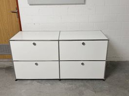 USM Haller Reinweiss 2x2 Möbel