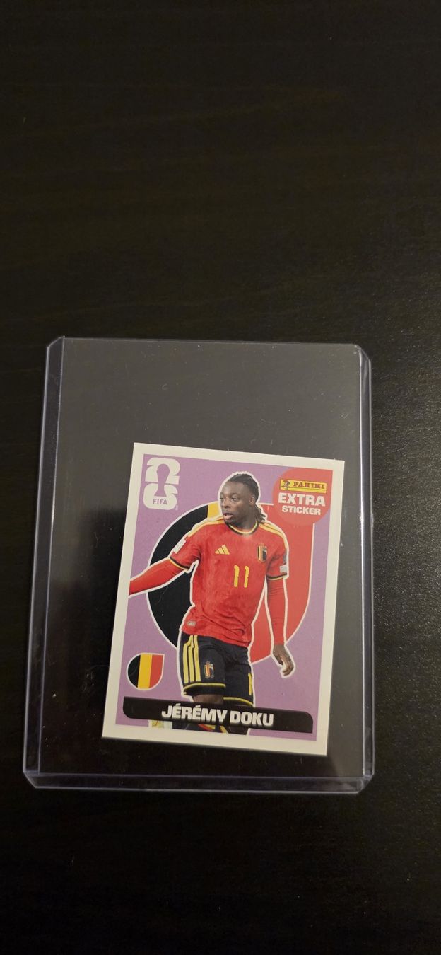 Panini Cartes à collectionner: Panini Extra Sticker - Jeremy Doku – Neuf (Voir description) à Zürich par Nubii