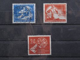 DDR 1950 Kupferschieferbergbau / Volkswahlen gest