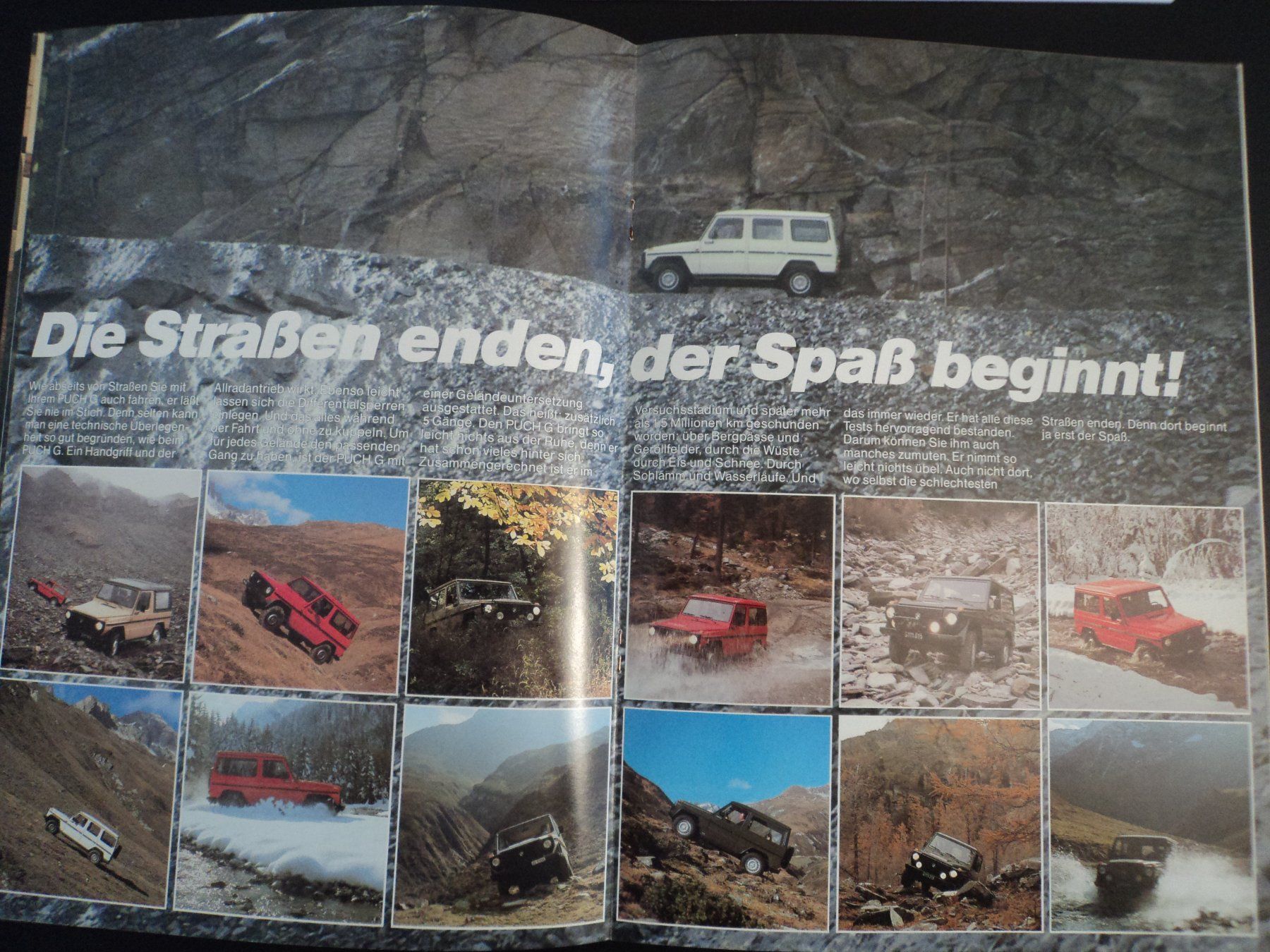 Puch Documents: Prospekt Puch G 1984 Steyr Daimler Puch – D'occasion à Schwarzenburg par modelCARama 4