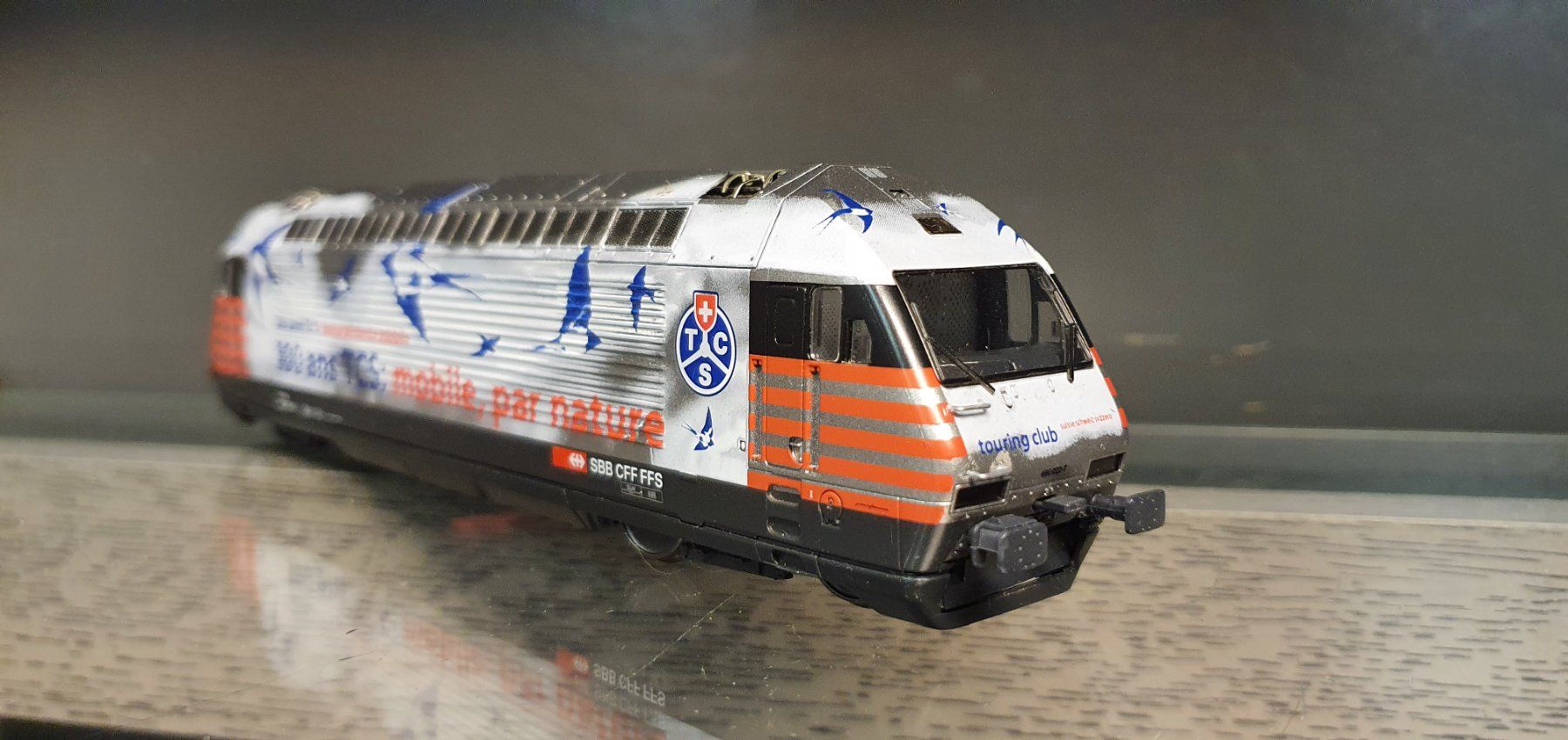 Roco Modellini di ferrovie: ROCO:DC: SBB Re 460 TCS DIGITAL – Usato da Biglen venduto da taunus82 4