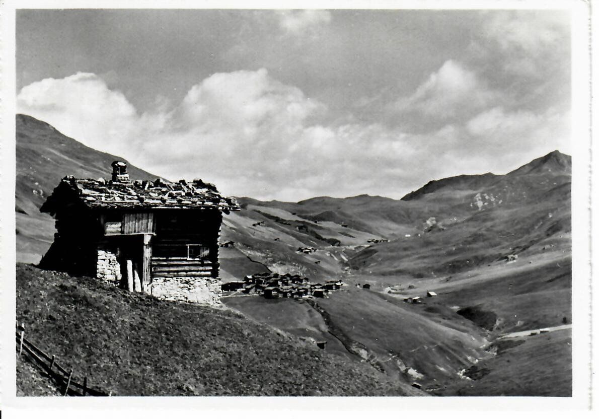 Cartoline postali: Strassberg - Fondei ob Langwies – Usato da Hochdorf venduto da Ziegel-16