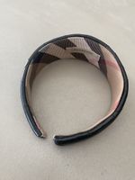 Burberry cerchietto per capelli in pelle