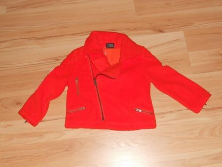 Neu: Fleecejacke - rot - Gr. 98