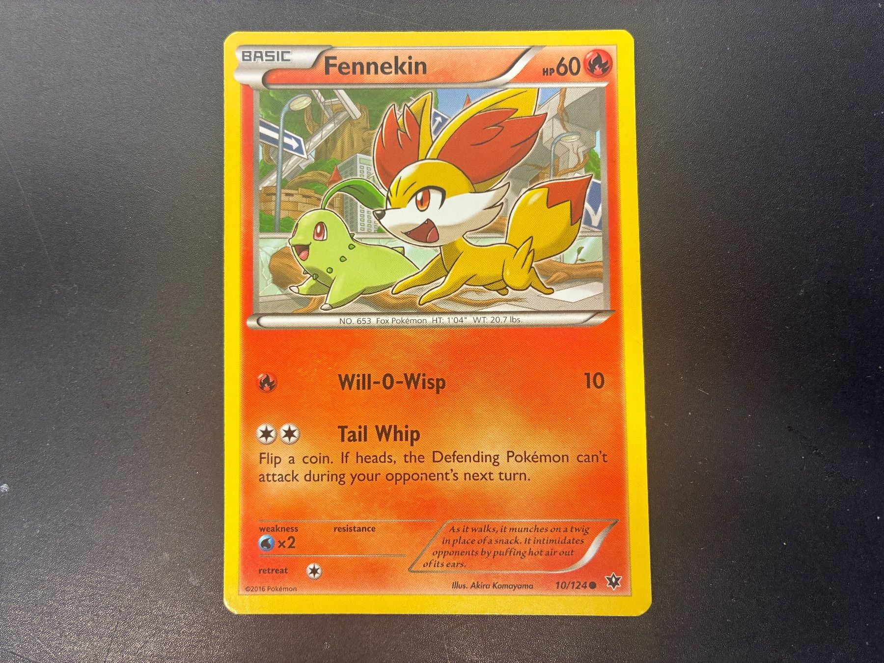 Pokémon Carte collezionabili: Fennekin - Fates Collide - 10/124 - en – Nuovo (secondo la descrizione) da Hütten venduto da yve_tf69