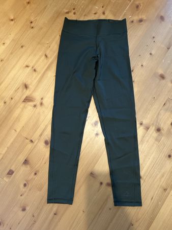 Adidas Leggings Climalite dunkelgrün Grösse S 