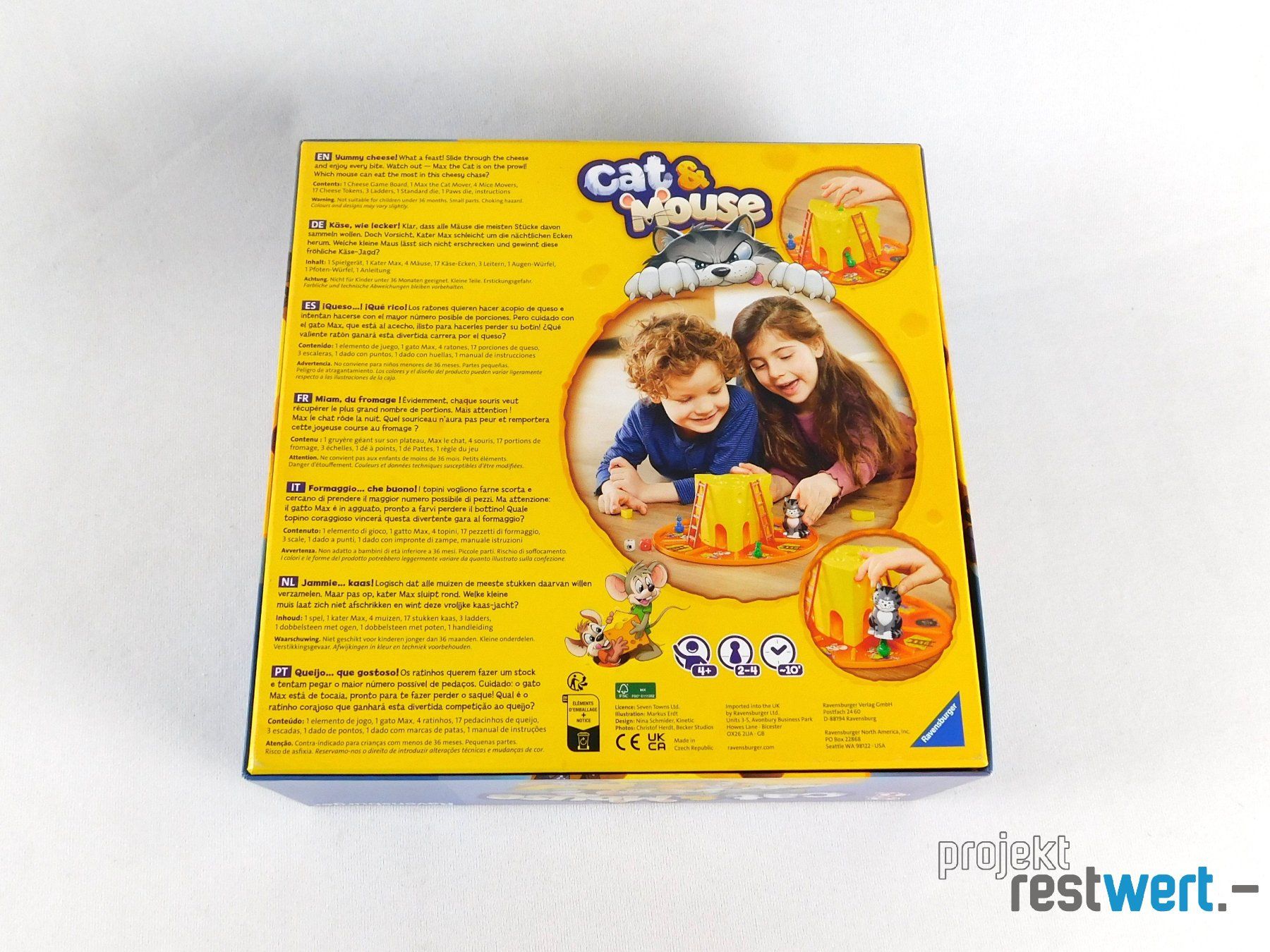 Ravensburger Giochi: Cat & Mouse Spiel von RAVENSBURGER – Nuovo (secondo la descrizione) da Bülach venduto da restwert_buelach 2