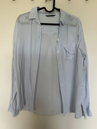 TERRANOVA Bluse, Gr. S, gestreift