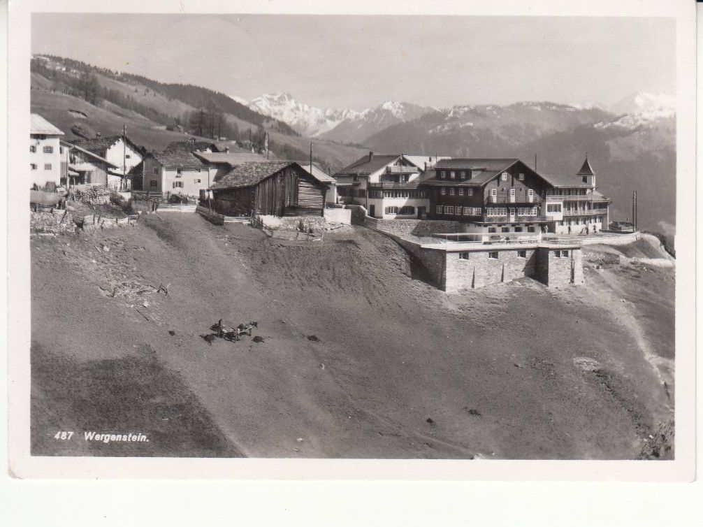 Cartoline postali: Wergenstein 1943 – Usato da Bürglen TG venduto da StampGraf
