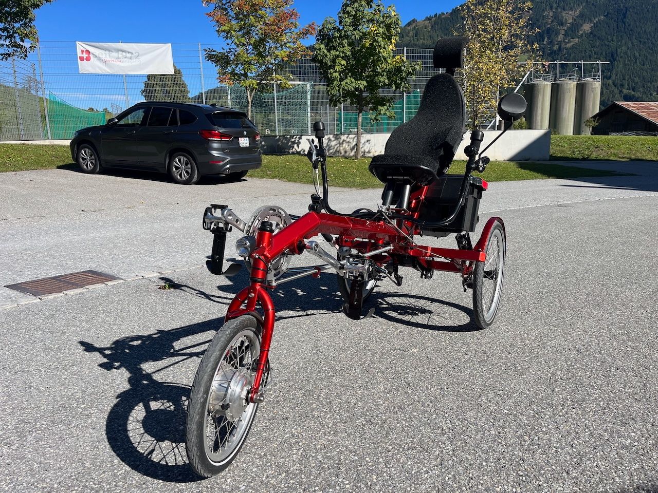 Vélos: Liegevelo mit elektrischem Antrieb – D'occasion à Versam par vanbiesenostertag 1