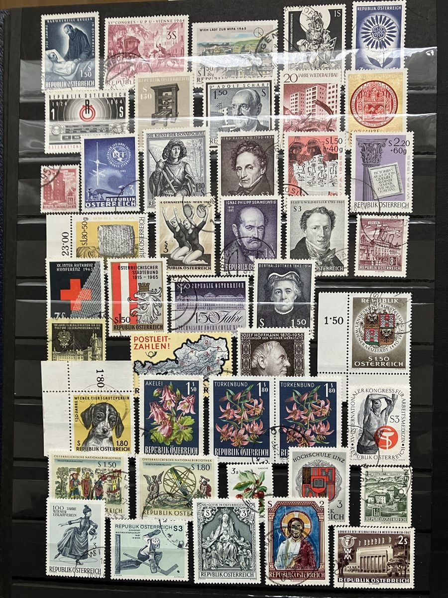 Tutti i francobolli: A Österreich 1960-2007 6s – Usato da Cham venduto da Diablo1232 1
