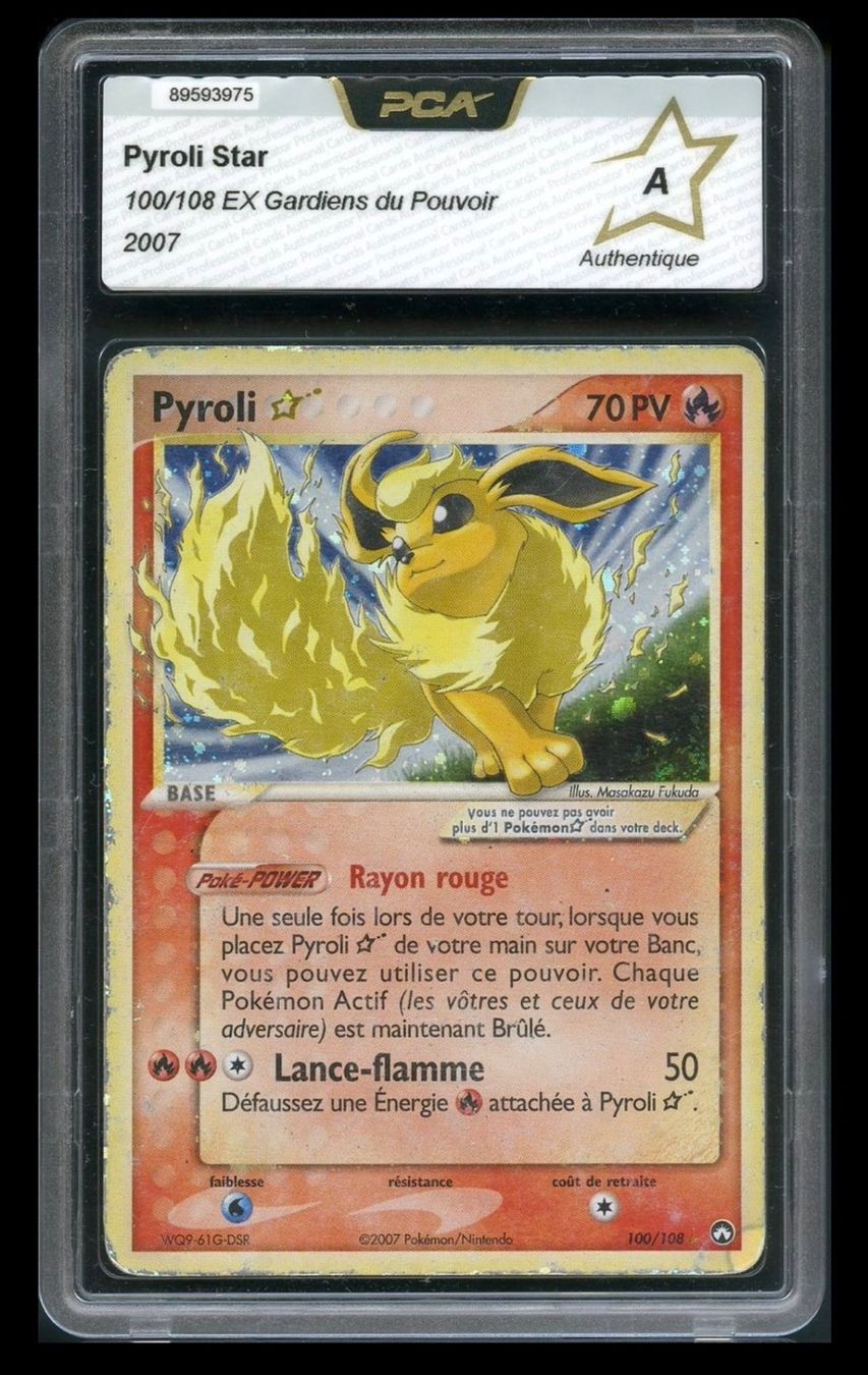 Pokémon Sammelbilder & Trading cards: Aquali, Voltali, Pyroli Gold Star - PCA A - FR – Gebraucht aus Bonnefontaine von arnaud1.01 1