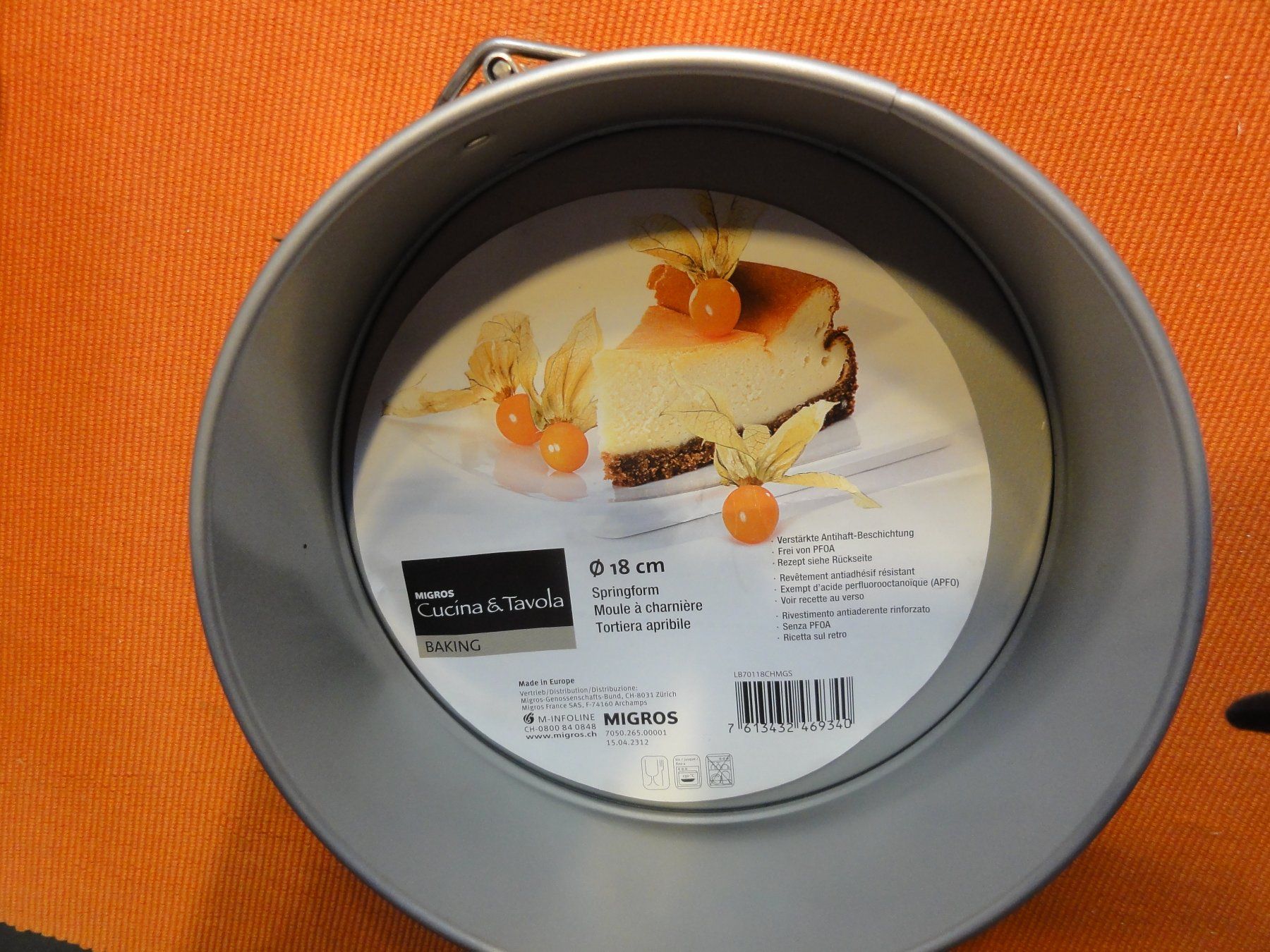 Migros Backformen: Cucina & Tavola Springform 18 cm – Neu (gemäss Beschreibung) aus Ebikon von 2297