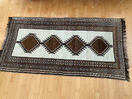 Echter Orientteppich, Handgeknüpft, Vintage,