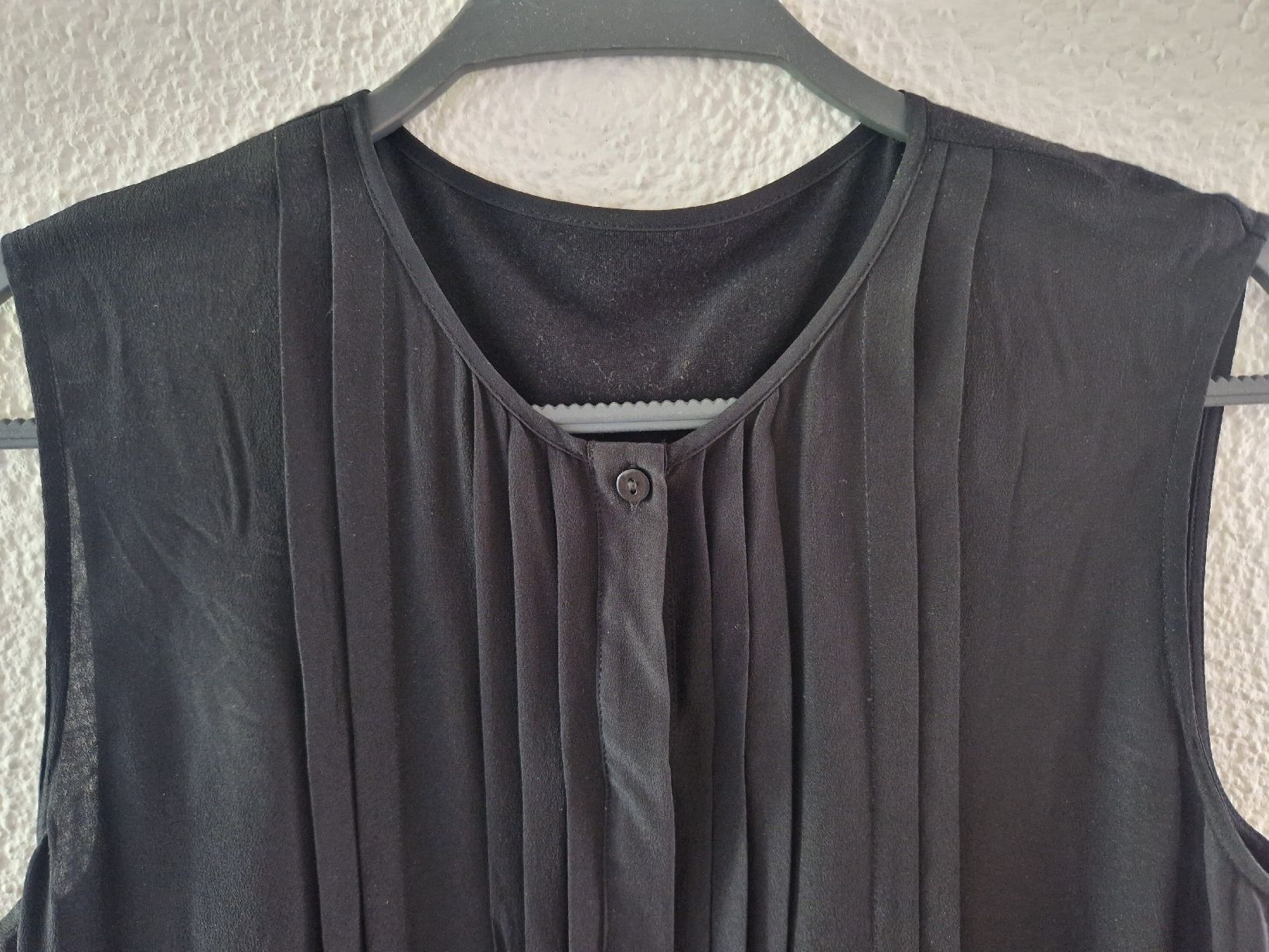 Max Mara Camicette: Schwarze Bluse mit Seide von Max Mara Weekend, Grösse 38 – Usato da Kloten venduto da somsing 1