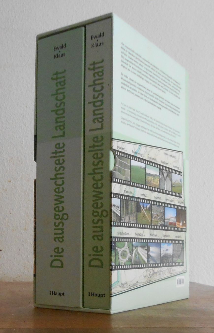 Libri: Die ausgewechselte Landschaft. 2 Bände. – Usato da Basel venduto da Domba